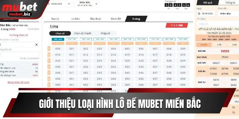Giới thiệu loại hình lô đề miền Bắc ăn tiền